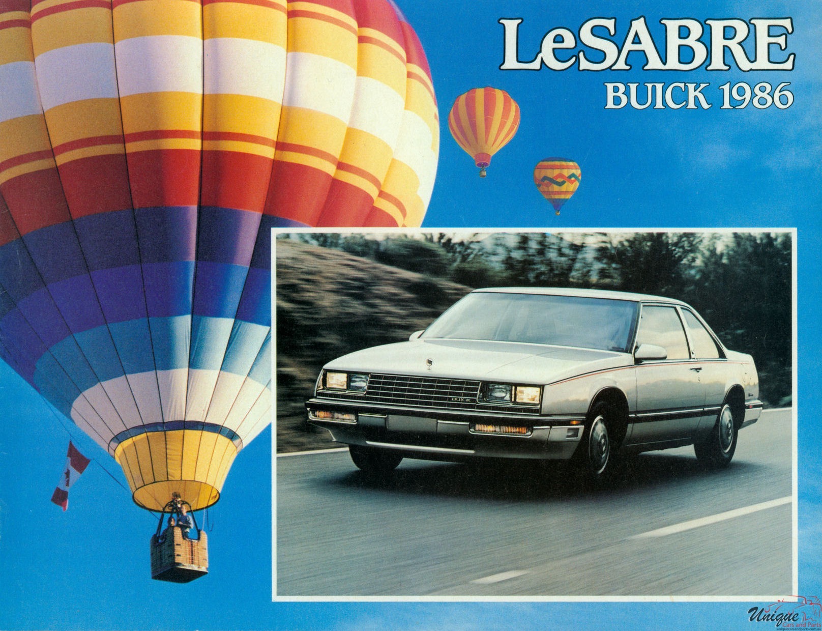 1986 Buick LeSabre Brochure (Canada)